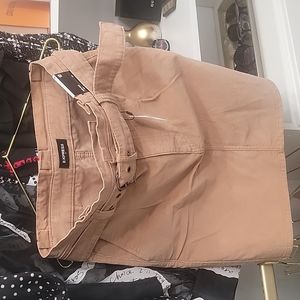 High Rise Express corduroy skirt